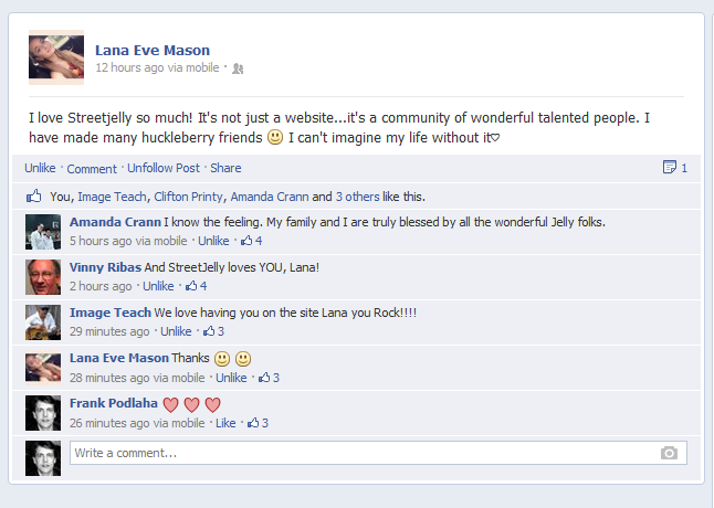 Lava Eve Mason, Facebook, 10/25/2013