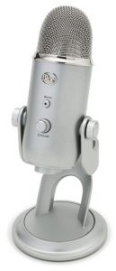 Blue Yeti USB condenser stereo mic